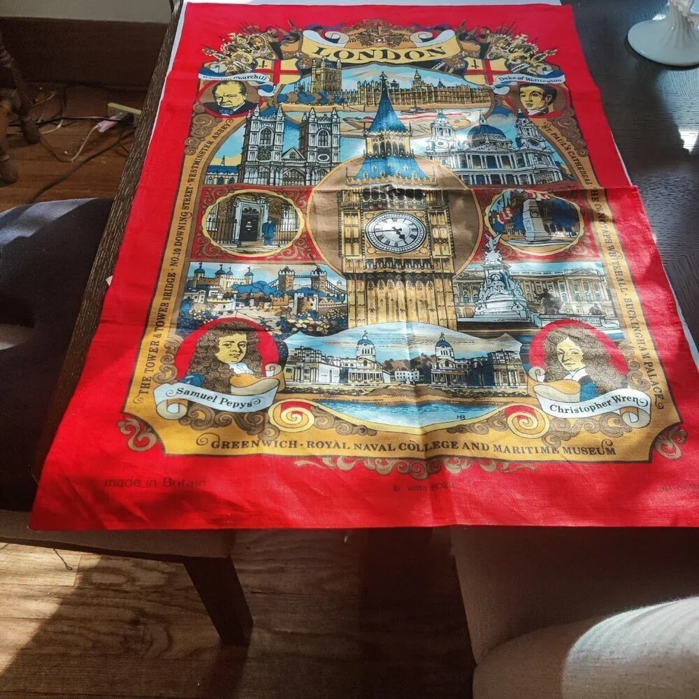 Great Britain 100% Cotton Tea Towel 29
